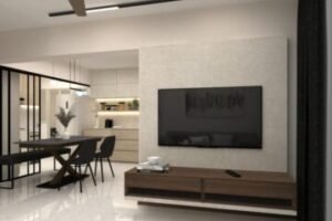 Living room of project 2