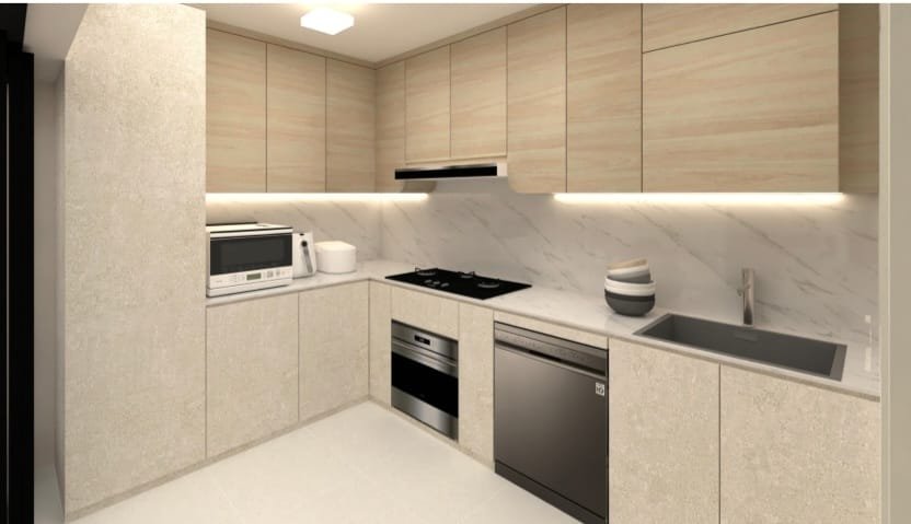 kitchen after renovation